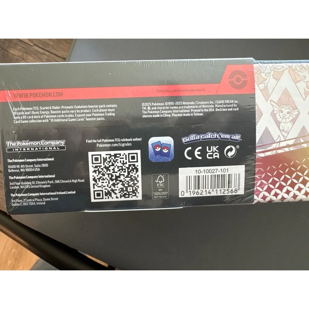 Pokemon TCG Scarlet & Violet Prismatic Evolutions Super-Premium Collection Eevee